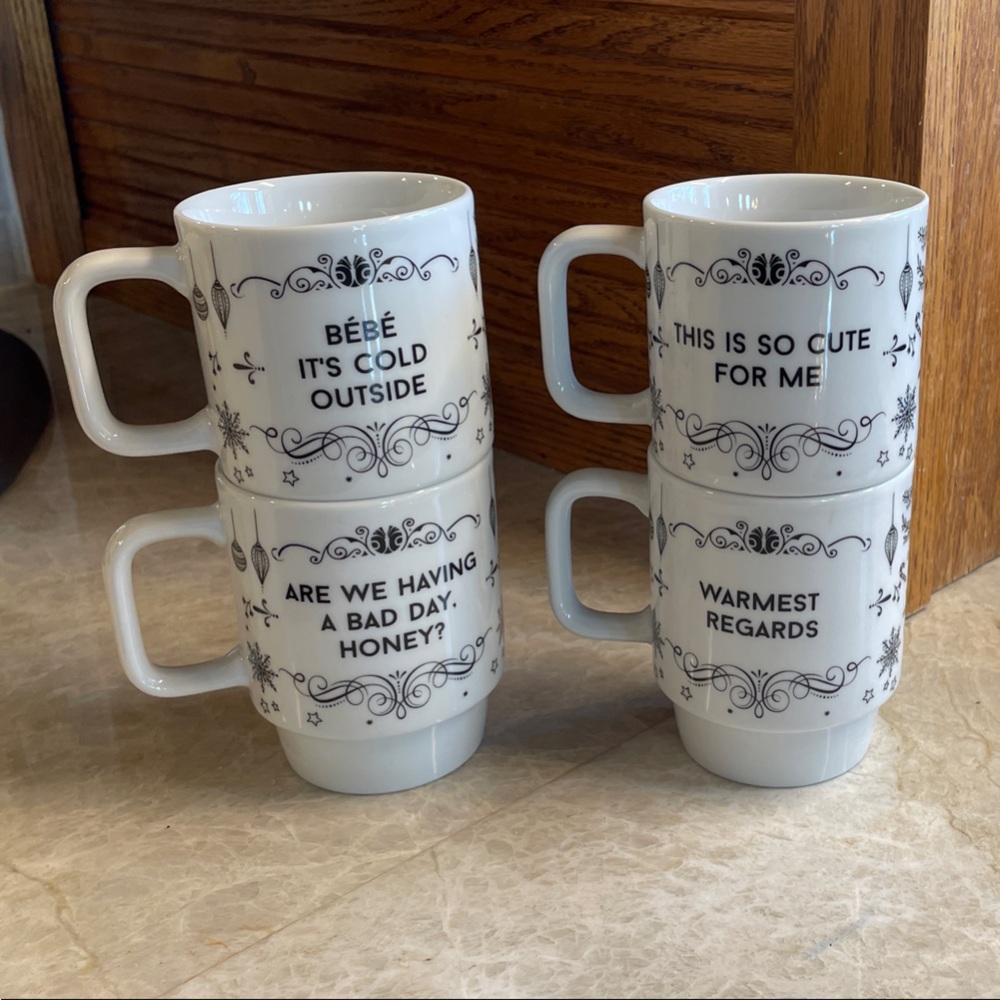 Schitt’s Creek Quote Coffee Mug Set — 4 Mugs - Picture 3 of 4